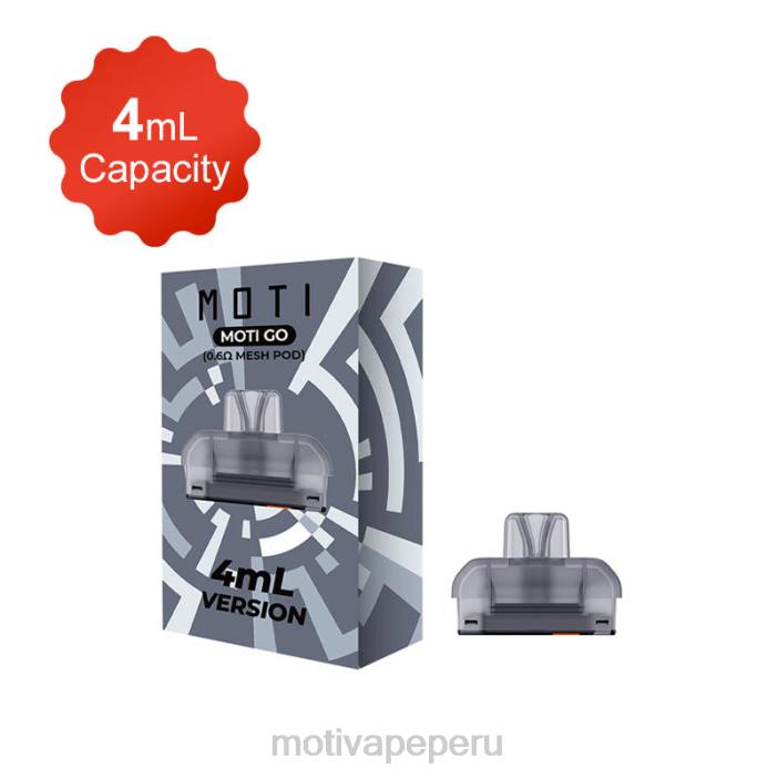 66V0120 MOTI Go Pro Refillable Pods (Pack of 2) | MOTI vape refill