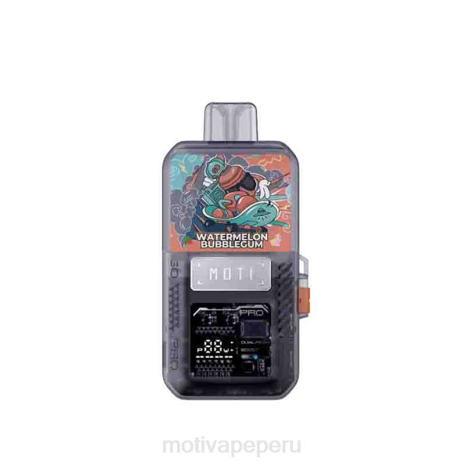48LN81 MOTI Go Pro dispositivo+pod desechable chicle de sandía | MOTI vape Peru
