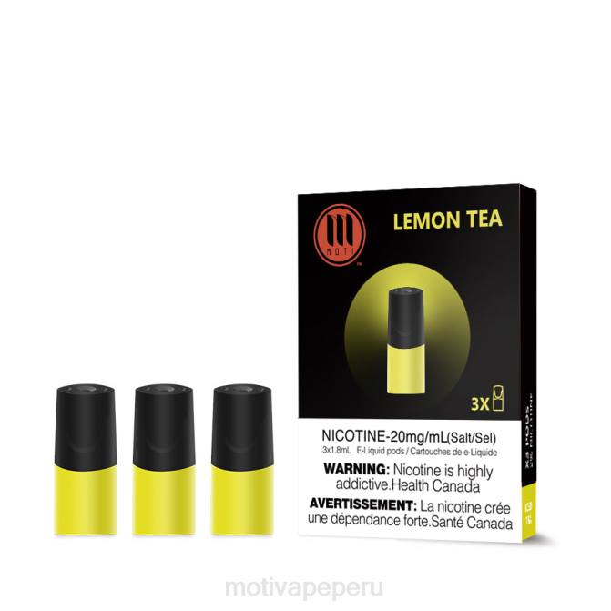 48LN101 MOTI vainas clásicas Te de limón | MOTI vape Peru