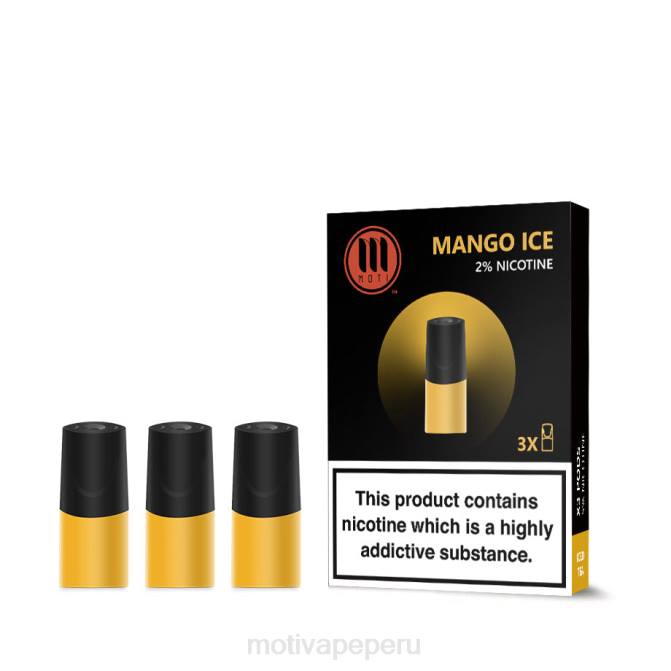 48LN109 MOTI vainas clásicas hielo de maracuyá | MOTI vape review