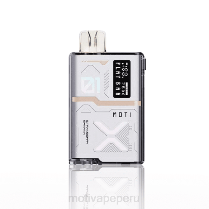 48LN55 MOTI Play Bar 7500 vaporizadores desechables (5%, 7500 inhalaciones) Fresa plátano | MOTI vape amazon