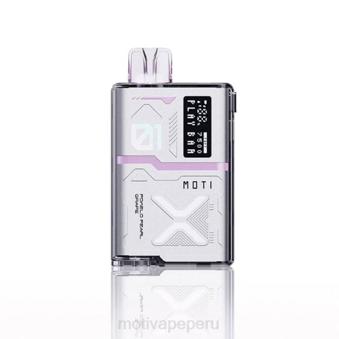 48LN56 MOTI Play Bar 7500 vaporizadores desechables (5%, 7500 inhalaciones) melocotón de manzana agria | MOTI vape recargable Peru