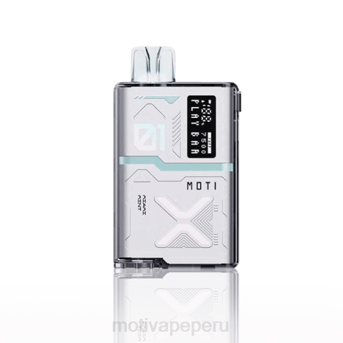48LN59 MOTI Play Bar 7500 vaporizadores desechables (5%, 7500 inhalaciones) menta de miami | MOTI vape review