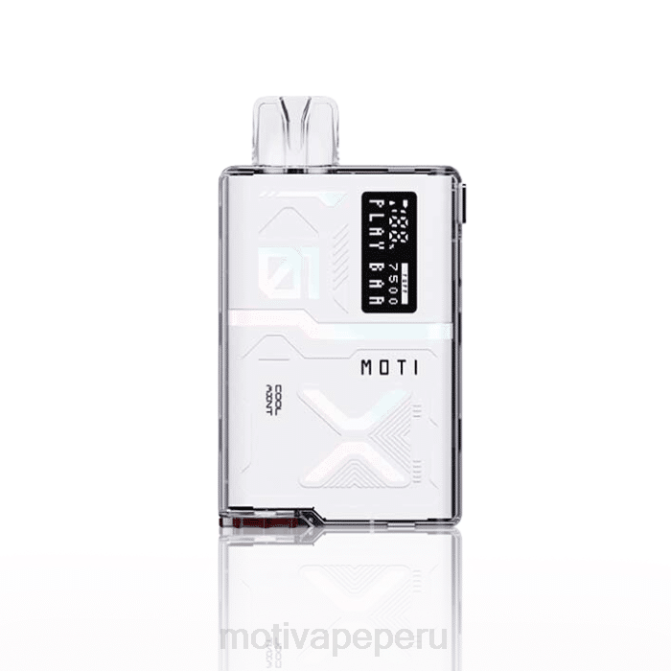 48LN60 MOTI Play Bar 7500 vaporizadores desechables (5%, 7500 inhalaciones) menta fresca | MOTI vape refill