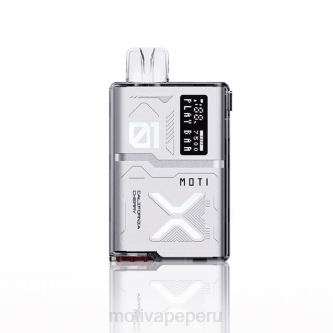 48LN61 MOTI Play Bar 7500 vaporizadores desechables (5%, 7500 inhalaciones) cereza de california | MOTI vape Peru