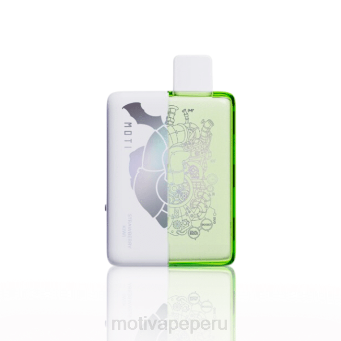 48LN66 MOTI Duo 9000 vaporizadores desechables (5%, 9000 inhalaciones) kiwi fresa | MOTI vape recargable Peru