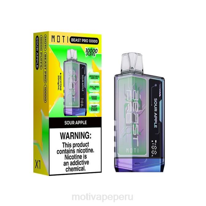 48LN38 MOTI Beast Pro vaporizador desechable (5%, 10000 inhalaciones) tormenta azul | vaper MOTI precio