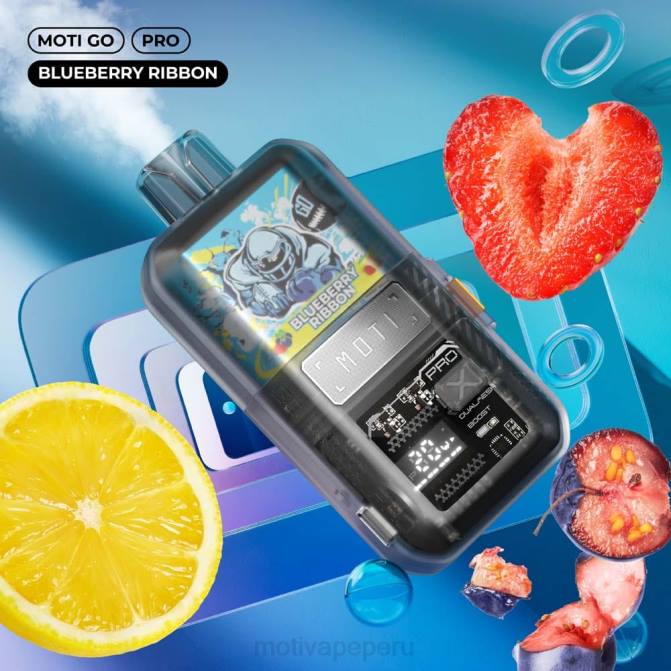 48LN11 MOTI Go Pro vaporizador desechable (5%, 12000 inhalaciones) bayalimón | MOTI vape Peru