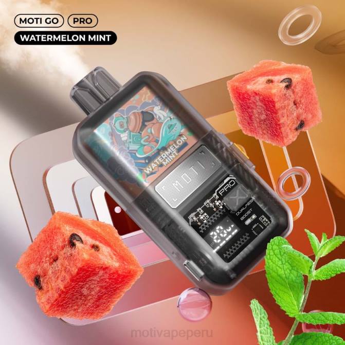 48LN25 MOTI Go Pro vaporizador desechable (5%, 12000 inhalaciones) sandia menta | MOTI vape amazon