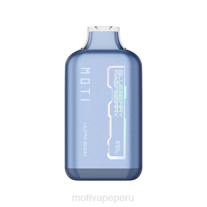 48LN29 MOTI Ultra vaporizador desechable (5%, 6000 inhalaciones) frambuesa arándano | MOTI vape review