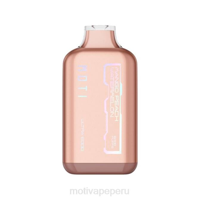 48LN36 MOTI Ultra vaporizador desechable (5%, 6000 inhalaciones) sandia mango durazno | MOTI vape recargable Peru