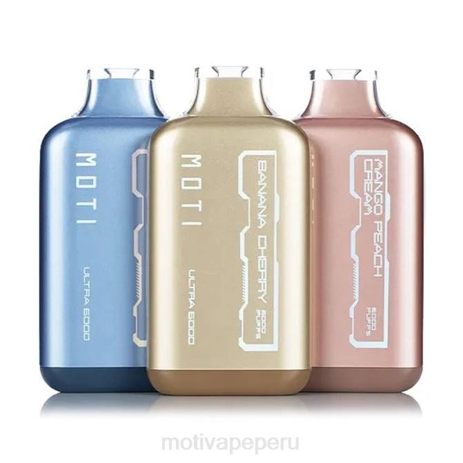 48LN36 MOTI Ultra vaporizador desechable (5%, 6000 inhalaciones) sandia mango durazno | MOTI vape recargable Peru